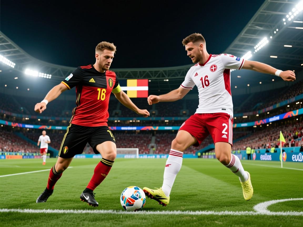 比利时逆转丹麦，提前晋级欧洲杯16强  第2张